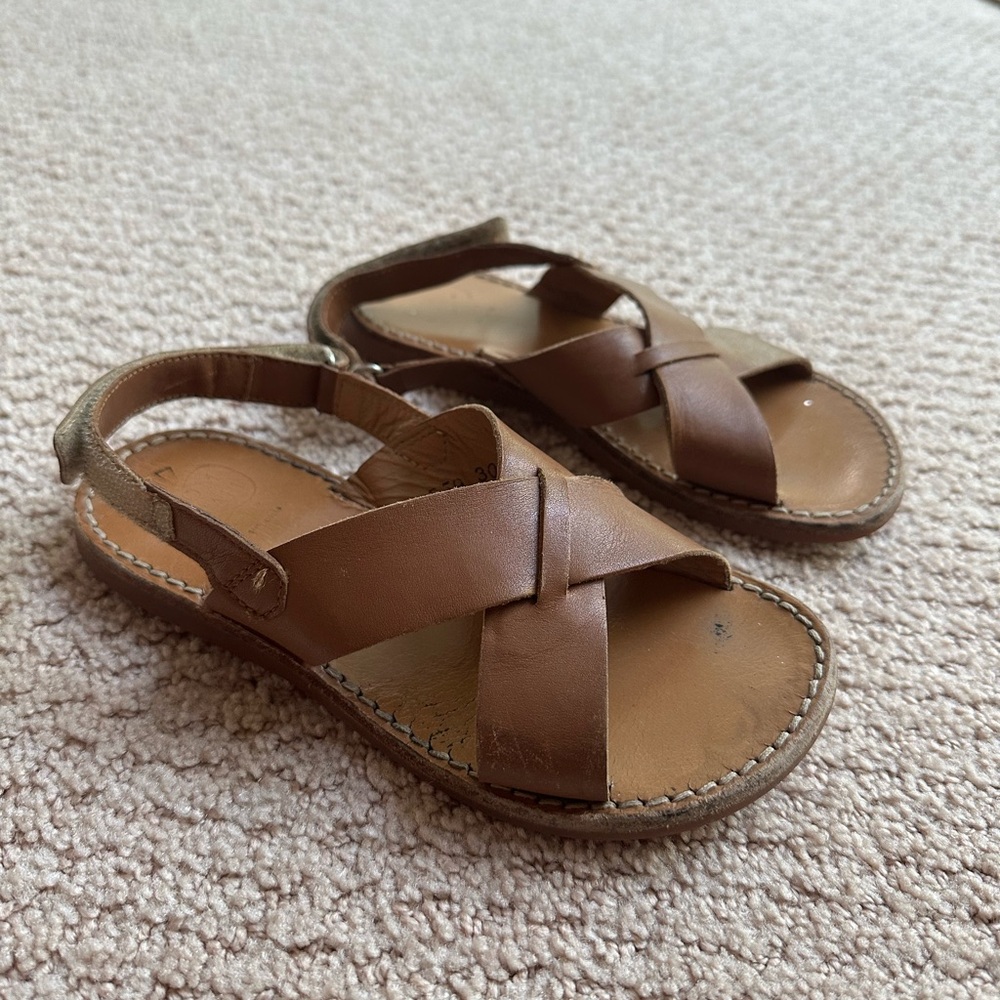Pom D'Api Tan Plage Kids Sandals